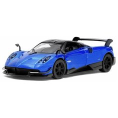 Машинка металлическая Kinsmart 1:38 2016 Pagani Huayra BC KT5400D инерционная, двери открываются / Синий