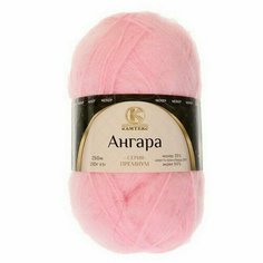 Пряжа Камтекс Ангара 5 шт. х 100 г 250 м цв. 056 розовый (Ангара-056 розовый)