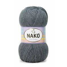 Пряжа NAKO Elit Baby (NAKO), т. серый - 790, 100% акрил антипиллинг, 5 мотков, 100 г, 250 м.