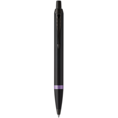 Шариковая ручка Parker IM Professionals Vibrant Ring Amethyst Purple, стержень: Mblue, в подарочной упаковке