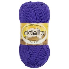 Пряжа Adelia AURA (062), светло-фиолетовый, 10 шт. по 50 г