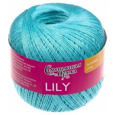 Пряжа Семеновская пряжа Lily (461), водолей 5 шт. по 100 г