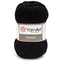 Пряжа YarnArt Finland, 100 % акрил, 100 г, 200 м, 5 шт., 30 черный