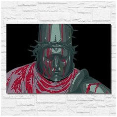 Картина по номерам на холсте игра Blasphemous Deluxe - 11579 Г 60x40