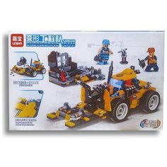 Конструктор Leibao Спецтехника "Погрузчик" / Стройка / 2 в 1 - 532 детали