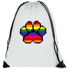 Мешок для сменной обуви пиксель арт - 6926 Brut Boxers