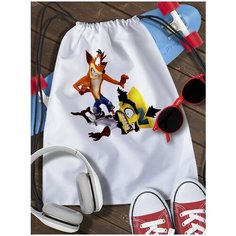 Мешок для сменной обуви Crash Bandicoot - 1673 Brut Boxers
