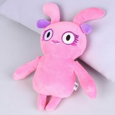 Мягкая игрушка Milo toys "Монстрик", цвет розовый, размер 13 х 23 х 7 см