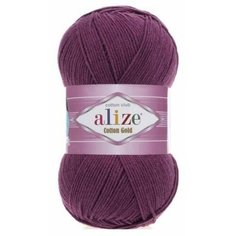 Пряжа Alize Cotton Gold луковый (122), 55%хлопок/45%акрил, 330м, 100г, 3шт