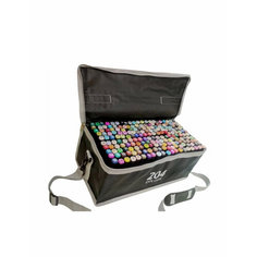 Маркеры двусторонние 204 штуки. Набор профессиональных двусторонних маркеров для скетчинга. Скетч-маркеры , фломастеры для рисования Touch Cool