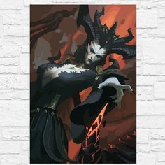 Картина по номерам на холсте игра Diablo IV - 12352 В 60x40
