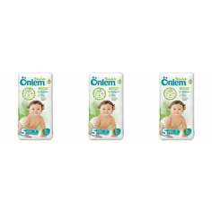 Onlem Подгузники детские 5 Junior Botanika 7 шт, 11-18 кг, 3 шт.
