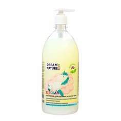 Гель - пенка для купания, ромашка, череда и календула, "DREAM NATURE KIDS", 1л