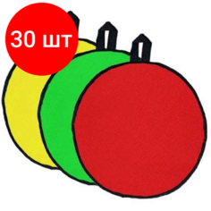 Комплект 30 штук, Ледянка круг d=35 см Fani Sani/25, 84001