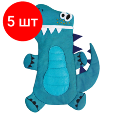 Комплект 5 наб, Набор для шитья игрушки Miadolla Пенал Динозавр, AC-0363