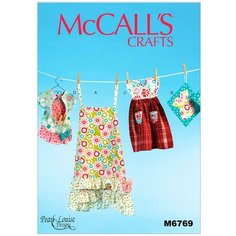 Выкройка McCalls №6769 Фартук, прихватки для детей Vogue Patterns