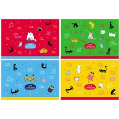 Альбом для рисования 24 л. А4, BG "Cats&Cats" 339413 на скрепке BG®