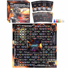 Настольная игра-ходилка квадрат "Восстание терминаторов" 40 карточек. Умка