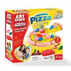 Набор для лепки Мини-пиццерия, тесто 3х50 гр AЯT CRAFT 03572