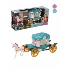 Игровой набор Экипаж, в компл. лошадь, карета, в асс. Наша Игрушка 201229544