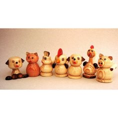 Нескучные Игры Набор под роспись "Лошадка-качалка"с контуром, с красками и кисточкой арт.7726/7712 (РНИ) 7726/7712