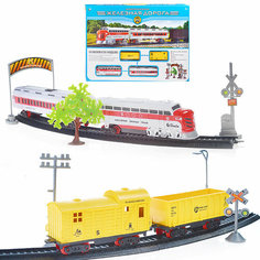 Железная дорога на батарейках, в коробке Tong DE