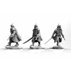 Фигурка сержант Вальтер из Корпуса смерти Крига Warhammer 40k размер 32мм THE Makers Cult