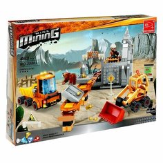 KEYIXING Конструктор Кладоискатели «Золотой прииск», 463 детали