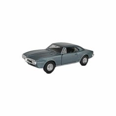 Машинка 1967 PONTIAC FIREBIRD Серый / модель машины 1:38 с пружинным механизмом Welly