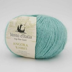 Пряжа VentodItalia Angora rabbit 13 Венто дИталия Ангора Раббит, 70% пух ангорского кролика, 30% нейлон, 50 г, 350 м, 1 моток.