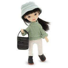 Мягкая кукла Lilu «В зеленом свитере», 32 см, серия: Весна Orange Toys