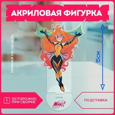 Статуэтка для дома фигурка мультфильм клуб винкс club winx v3 Krasnikova