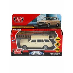 Машинка металлическая ВАЗ-2104 Жигули инерционная 12 см Технопарк