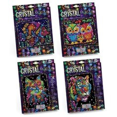 Набор для творчества Для создания мозаики CRYSTAL MOSAIC на темном фоне /АльянсТрест/ Danko Toys