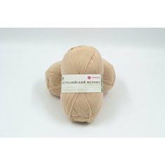 Пряжа Пехорка, Австралийский меринос, цвет: 442-Натуральный, Длина нити: 400 м, 100 г. х 2 шт.