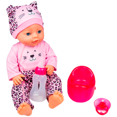 Игрушка Кукла Пупс Yale Baby с аксессуарами для девочки, рост куклы 40см, пьет и писает, закрывает глаза, YL1961K-J
