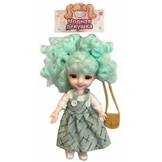 Игровой наборМодница, в компл. кукла 17см. предм. 1шт. Наша Игрушка 201020244