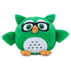 Мягкая игрушка IO Shop Сова с пледом, зеленая, 30 см