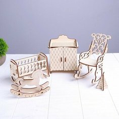 Конструктор "Детская для кукол Барби" Нет бренда