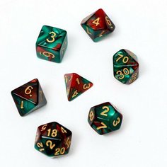 Время игры Набор кубиков для D&D (Dungeons and Dragons, ДнД) "Время игры", серия: D&D, 7 шт