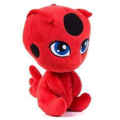 Мягкая игрушка красная Леди Баг и Супер Кот Без бренда