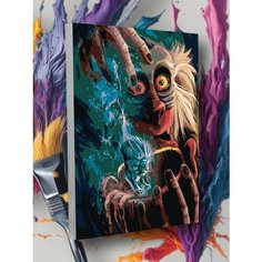 Картина по номерам Мандрил Круто красим