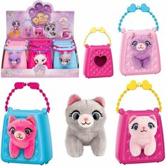 Игрушка мягкая Junfa в сумочке Кошечка WK-26355/1