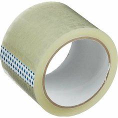 Клейкая лента (скотч) упаковочная (72мм х 66м, 40мкм, прозрачная) 6шт. Noname