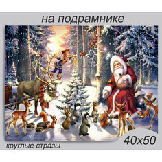 Алмазная мозаика на подрамнике 40*50 см DIY