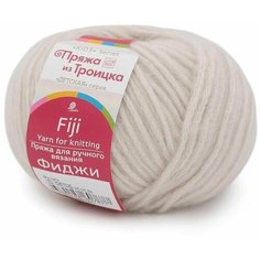 Пряжа из Троицка Фиджи 181 жемчуг 20% мериносовая шерсть, 60% хлопок, 20% акрил 50г 95м 5шт Троицкая камвольная фабрика