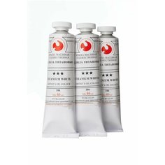 Масл. тт белила титановые, эконом. упаковка 3 тубы х 46 мл, Подольск Подольские Товары для Художников
