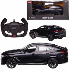 Машина р/у BMW X6 M, 1:14, 2,4G, свет фар и салона, цвет черный. - Rastar [99200B]