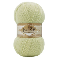 Пряжа Alize Angora Gold, 20 % шерсть, 80 % акрил, 100 г, 550 м, 1 шт., 839 липа