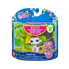 Littlest Pet Shop Зверюшка с игровой сценой - Обезьяна Тайли, Littlest Pet Shop Fanciest Hasbro